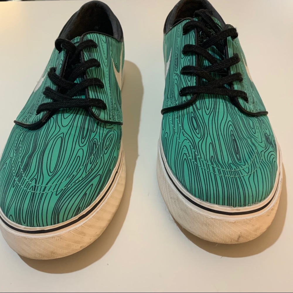 Nike SB Zoom Stefan Janoski Wood Grain Mint shoes - Picture 7 of 7